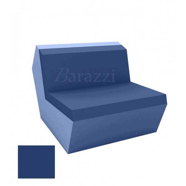 FAZ Sofa Central Bleu Polyethylene Mat Vondom 