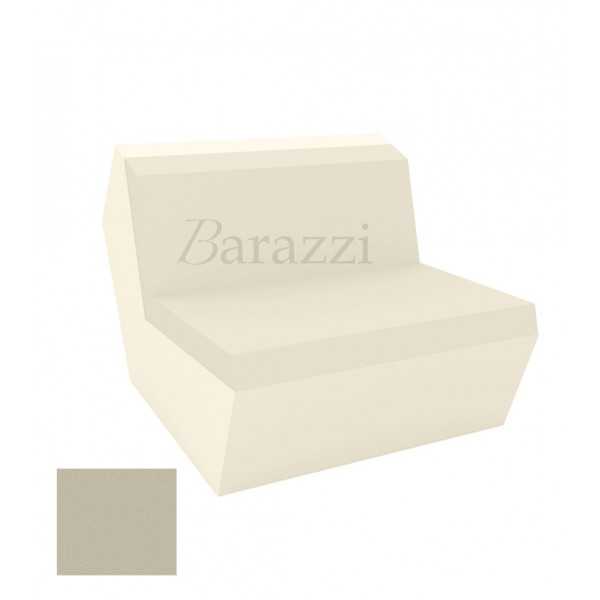 AZ Sofa Ecru Armless Matt Polyethylene Vondom