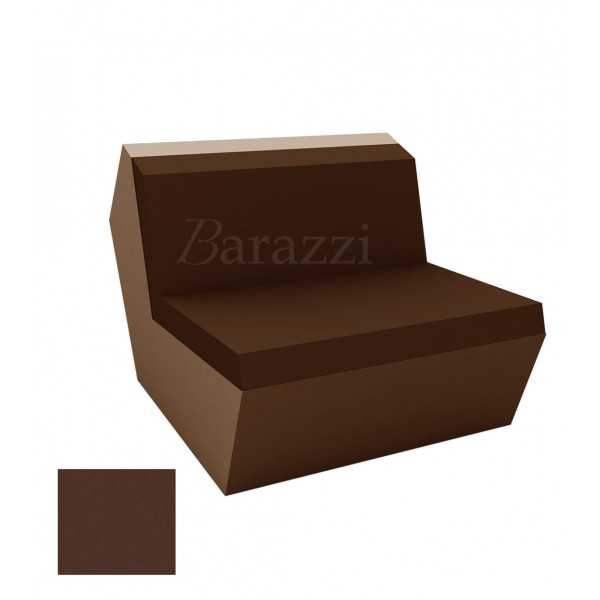  FAZ Sofa Bronze Armless Matt Polyethylene Vondom