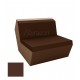 FAZ Sofa Central Marron Polyethylene Mat Vondom 