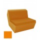  FAZ Sofa Orange Armless Matt Polyethylene Vondom