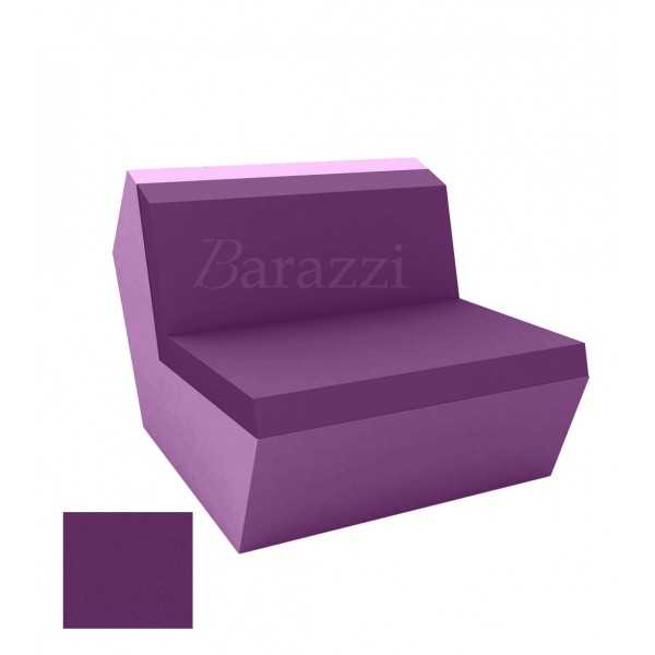 FAZ Sofa Plum Armless Matt Polyethylene Vondom