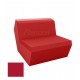 FAZ Sofa Central Rouge Polyethylene Mat Vondom