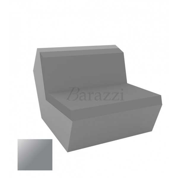 FAZ Sofa Armless Steel Lacquered Polyethylene Vondom