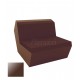 FAZ Sofa Central Marron Polyethylene Laque Vondom