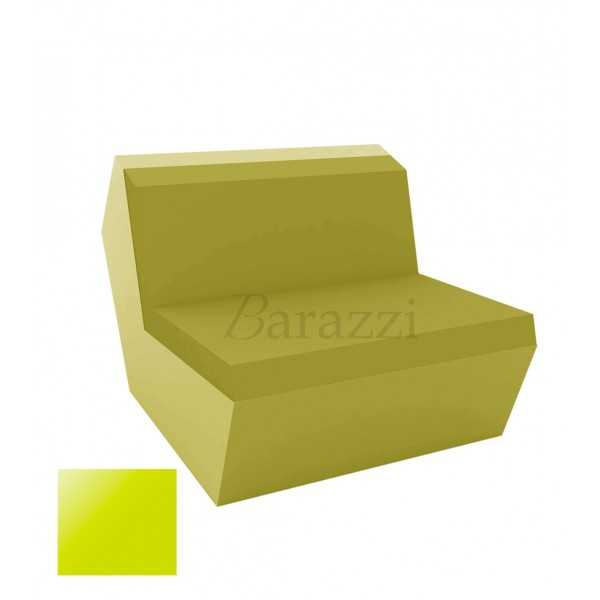 FAZ Sofa Central Pistache Polyethylene Laque Vondom