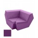 FAZ Sofa Plum Corner 90 Matt Polyethylene Vondom