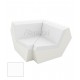 FAZ Sofa Ice Corner 90 Matt Polyethylene Vondom