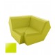 FAZ Sofa Pistachio Corner 90 Lacquered Polyethylene Vondom