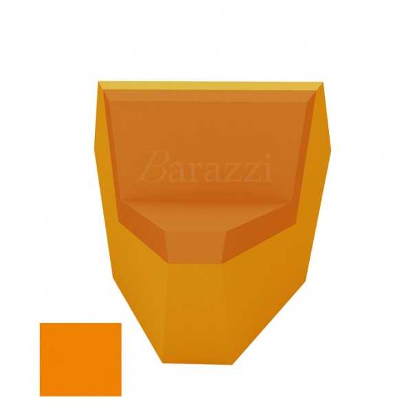 FAZ Sofa Angle 45 Orange Polyethylene Mat Vondom