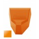 FAZ Sofa Angle 45 Orange Polyethylene Laque Vondom