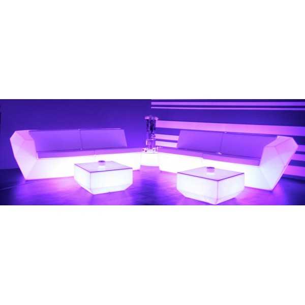 az Sofa RGB Vondom with Multicolor Led Light