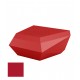 FAZ Sofa Rouge Chaiselongue Matt Polyethylene Ottoman Vondom