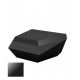 FAZ Sofa Black Chaiselongue Lacquered Polyethylene Vondom