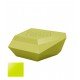 FAZ Sofa Pistachio Chaiselongue Lacquered Polyethylene Vondom