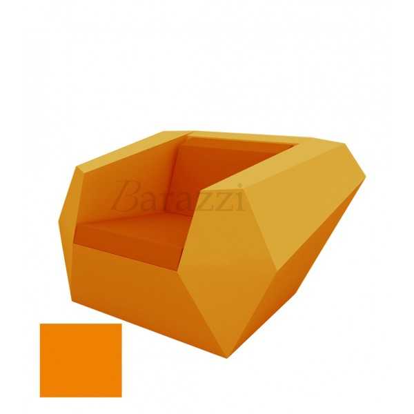 FAZ Fauteuil Orange Polyethylene Mat Vondom