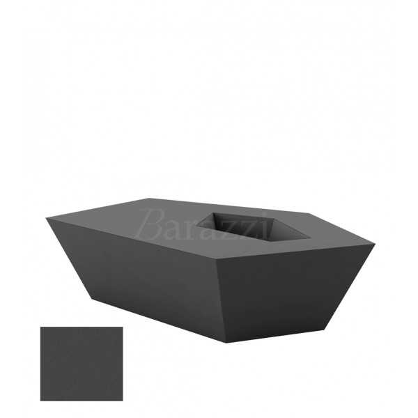  FAZ Table Basse Anthracite Polyethylene Mat Vondom 