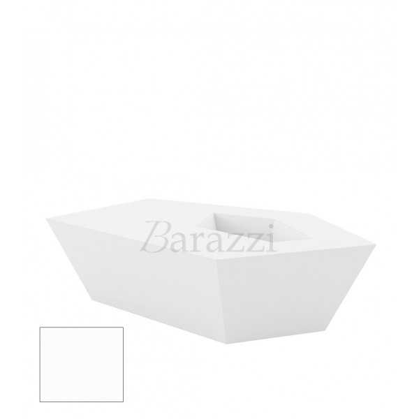 FAZ CoffeeTable White Matt Polyethylene Vondom