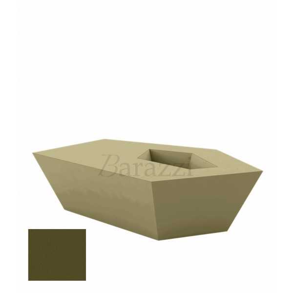 FAZ CoffeeTable Khaki Matt Polyethylene Vondom