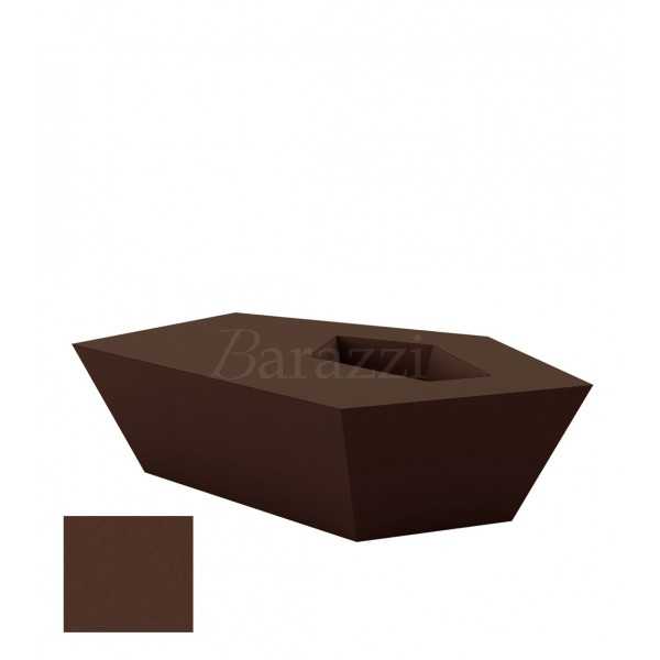 FAZ Table Basse Marron Polyethylene Mat Vondom 