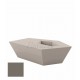 FAZ Table Basse Taupe Polyethylene Mat Vondom