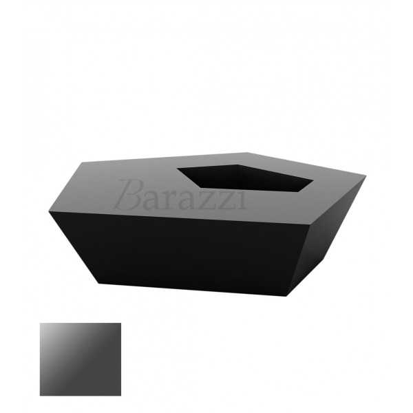 FAZ Coffee Table Anthracite Lacquered Polyethylene Vondom