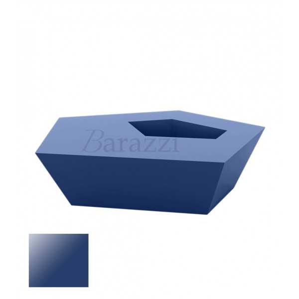 FAZ Coffee Table Navy Lacquered Polyethylene Vondom