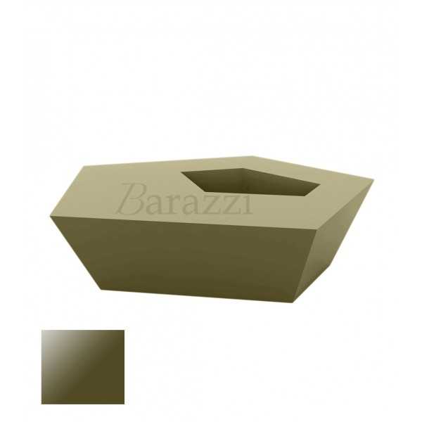 FAZ Coffee Table Khaki Lacquered Polyethylene Vondom