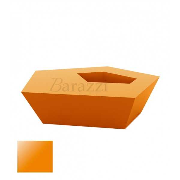 FAZ Table Basse Orange Polyethylene Laque Vondom