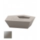 FAZ Coffee Table Taupe Lacquered Polyethylene Vondom