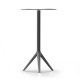 MARI-SOL Tripod High Bar Table Round HPL Black Table Top