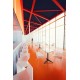Indoor Furniture Vondom Vertex RGB Stool by Karim Rashid