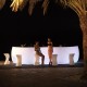 Outdoor Light Equipment Vondom NOMA High Stool by Javier Mariscal and Bar Fiesta Archirivolto Design Vondom