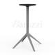 MARI-SOL Steel Round High Bar Table 4 Legs Made in Europe