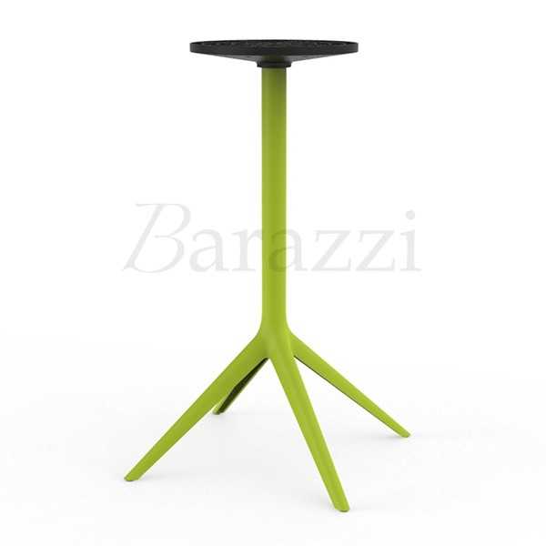 MARI-SOL Pistachio Round High Bar Table 4 Legs Made in Europe
