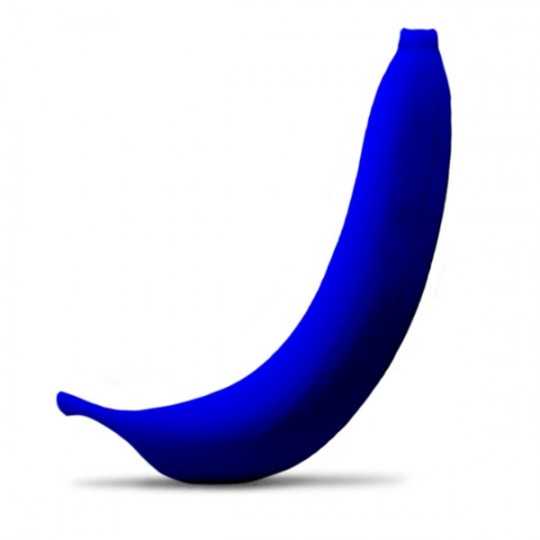 Banana Velvet Matte Painted Lapis Lazuli Blue Colour Lisa Pappon