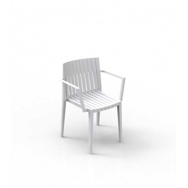 Armchair White Color SPRITZ by Vondom for Professionals