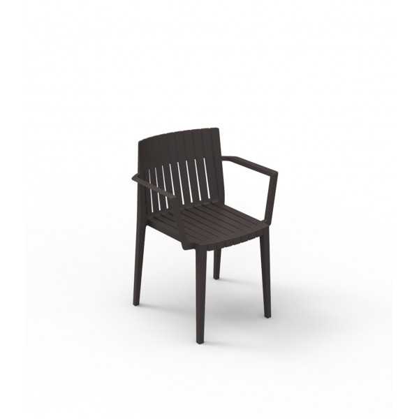 Armchair Bronze Color SPRITZ by Vondom for Restaurants