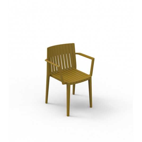 Armchair Mustard Color SPRITZ by Vondom for Professionals