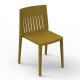 SPRITZ Chair Stackable Seat Mustard Color Vondom