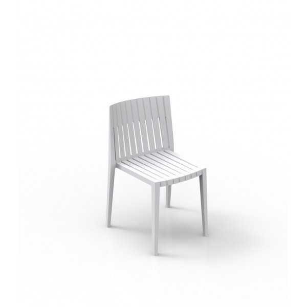 Chaise Couleur Blanc SPRITZ par Vondom pour les Professionnels