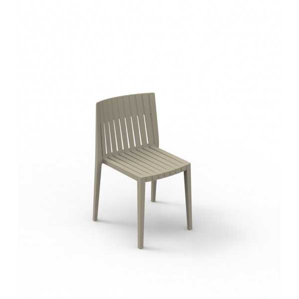 Chair Ecru Color SPRITZ by Vondom for Bars