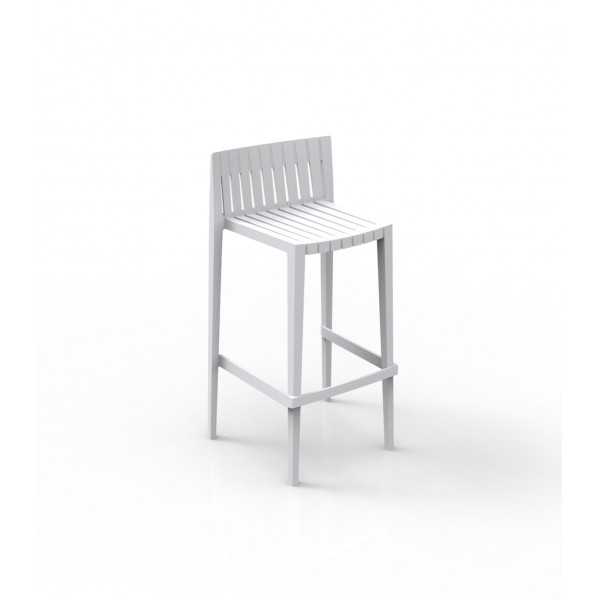Bar Seat 97 White Color SPRITZ by Vondom for Professionals