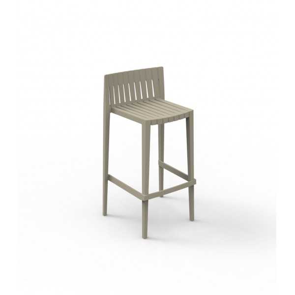 Tabouret Bar 97 Couleur Ecru SPRITZ par Vondom pour les Bars