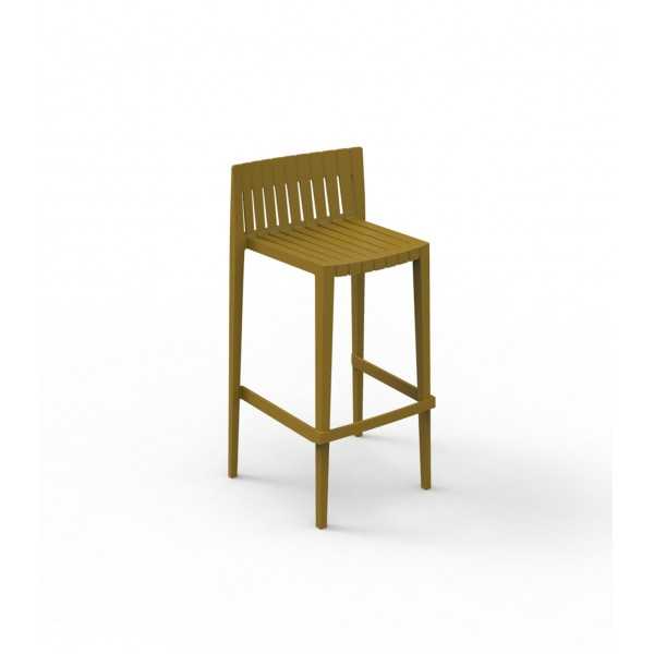  Stool Bar 97 Mustard Color SPRITZ by Vondom for Professionals