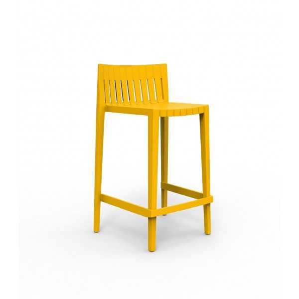  Tabouret Bar 87 Couleur Moutarde SPRITZ par Vondom pour les Professionnels