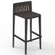 SPRITZ Tabouret Bar 97 Couleur Bronze Empilable Vondom