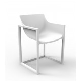  Chair White Color WALL STREET by Vondom for Professionals