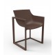 Chaise Couleur Bronze WALL STREET par Vondom pour les Restaurants