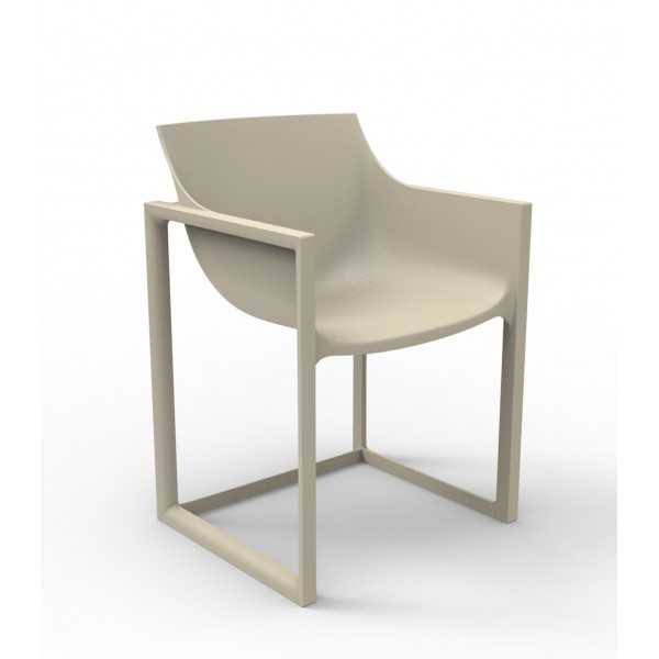  Chair Ecru Color WALL STREET by Vondom for Bars